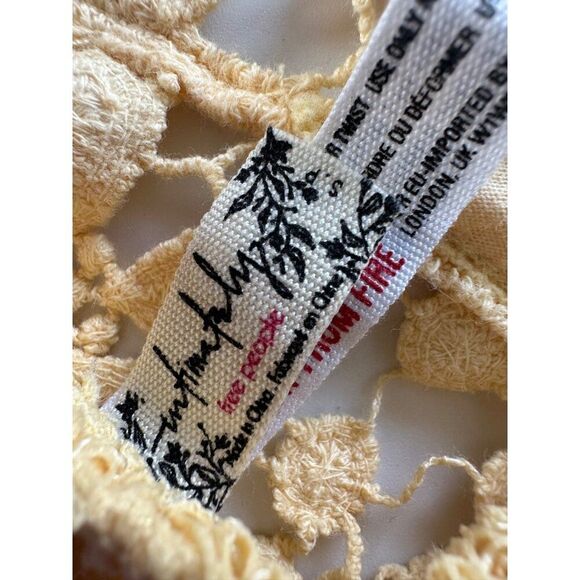 Free People Miss Dazie Bralette Buttery Yellow Size Small - Picture 5 of 7